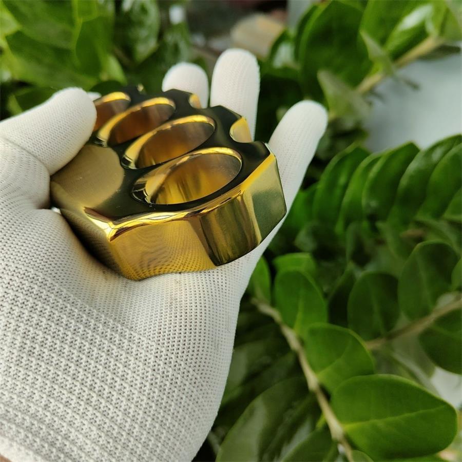 Thickened Classic Titanium Knuckle Duster