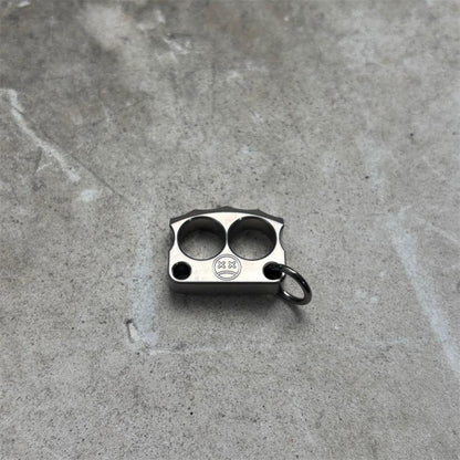 Small Size Titanium Knuckle Duster Pendant Decorations