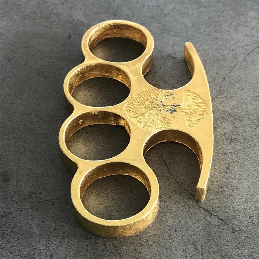 Old Style Knuckle Duster Self-Defense EDC Gear