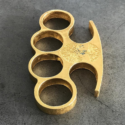 Old Style Knuckle Duster Self-Defense EDC Gear