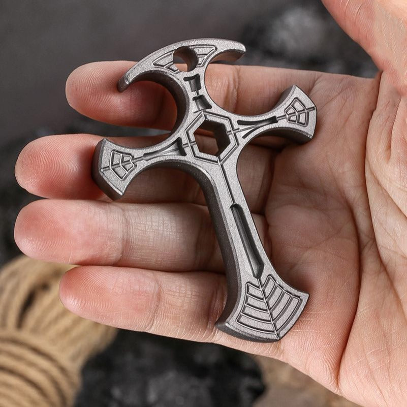 Cross Knuckle Bottle Opener EDC Self-defense Tool