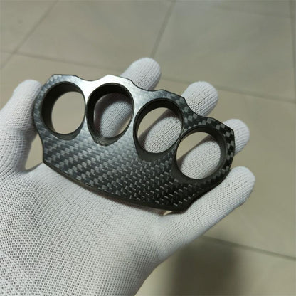 Carbon Fiber Knuckle Duster Window Breaker Defense Gear