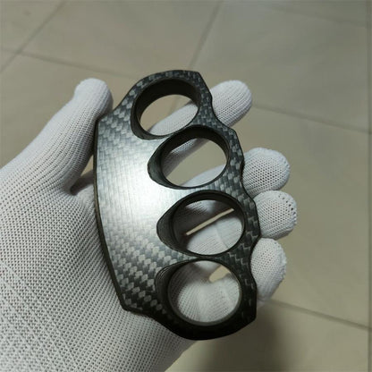 Carbon Fiber Knuckle Duster Window Breaker Defense Gear