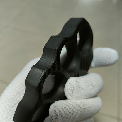 Carbon Fiber Knuckle Duster Window Breaker Defense Gear