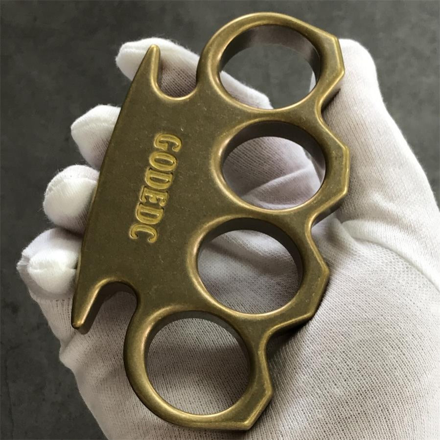 Classic Old Color Solid Brass Knuckle Duster