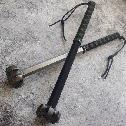 Heavy-Duty Steel Window Shatter Hammer