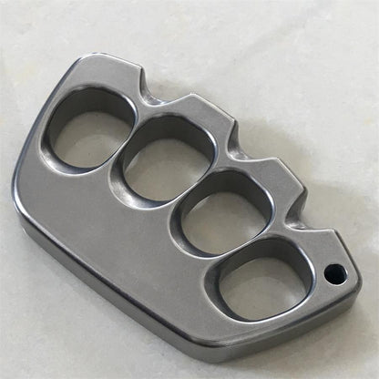 Creative Style Big Finger Hole Titanium Knuckle Dusters