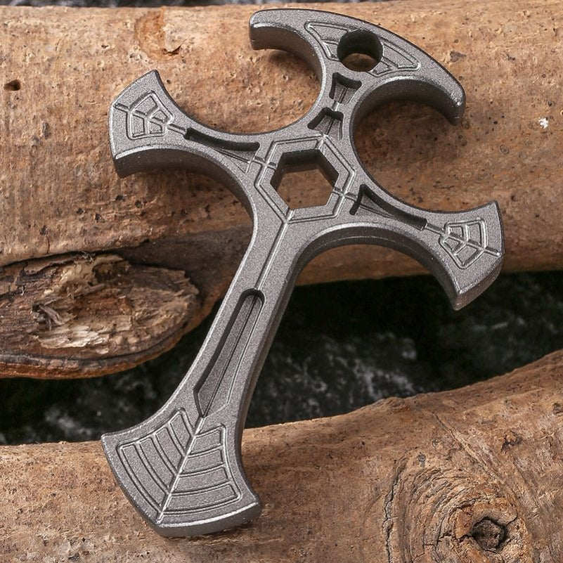 Cross Knuckle Bottle Opener EDC Self-defense Tool