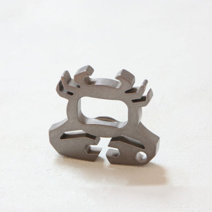 Titanium Alloy Crab Knuckle Duster Bottle Opener EDC Tool