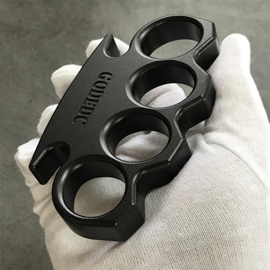 GODEDC Lightweight Aviation Aluminum Knuckle Duster Self-Defense EDC Tool