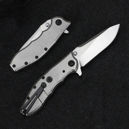 Titanium Alloy 0562CF/0562TI Folding Knife Outdoor Camping Pocket Knives