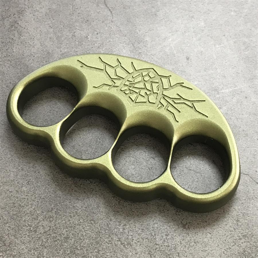 Shattered Crest 6061-T6 Aluminum Knuckle Duster