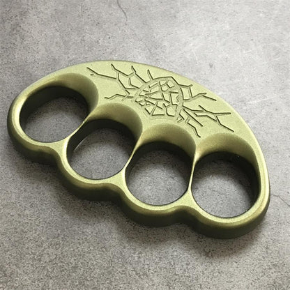 Shattered Crest 6061-T6 Aluminum Knuckle Duster