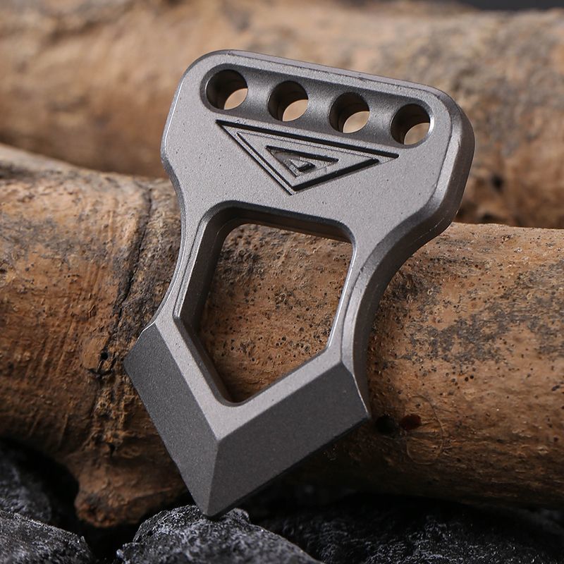 Portable Knuckle Duster Self-defense Broken Window EDC Protective Gear