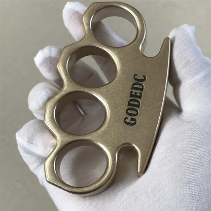 GODEDC KING OF GOD Stonewashed Classic Brass Knuckle Duster