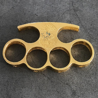 Old Style Knuckle Duster Self-Defense EDC Gear