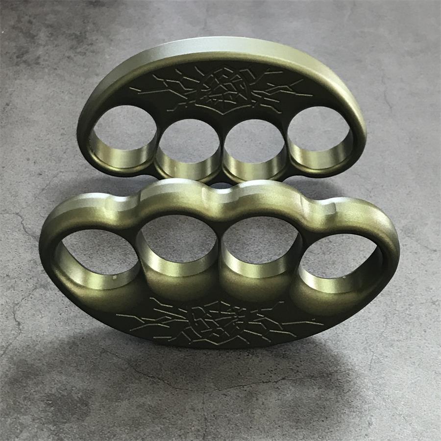 Shattered Crest 6061-T6 Aluminum Knuckle Duster