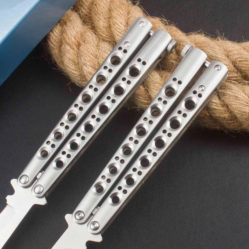 BM42 BM43 BM47 Sanding-finish Portable Balisong Knive