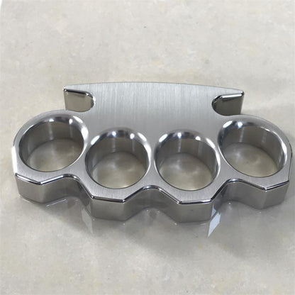 Brushed and Mirror Polished Craft Steel Knuckle Duster