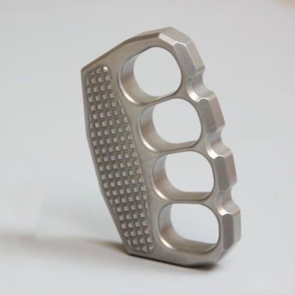 Thickened Steel Knuckle Duster Non-slip Self-defense EDC Tool