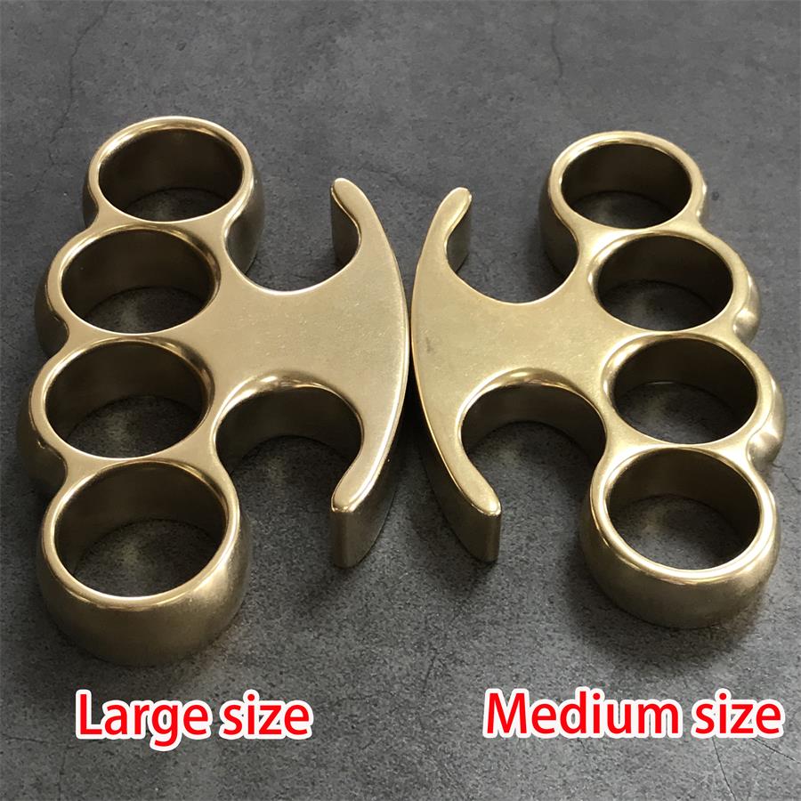 Old Style Classic Stonewashed Brass Knuckle Duster