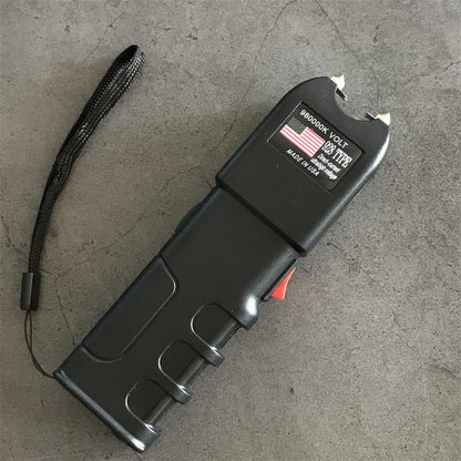 Stun Gun 928 High-power Electric Baton Self-protection Electric Shock Lamp