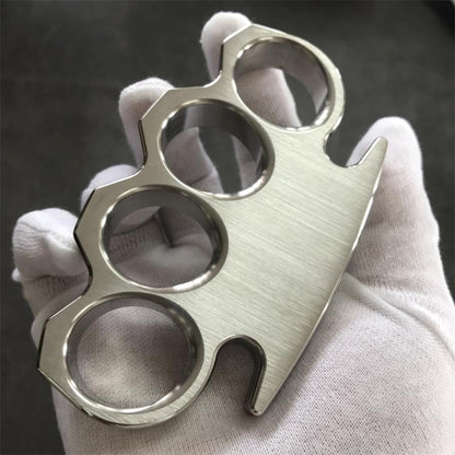 Brushed and Mirror Polished Craft Steel Knuckle Duster