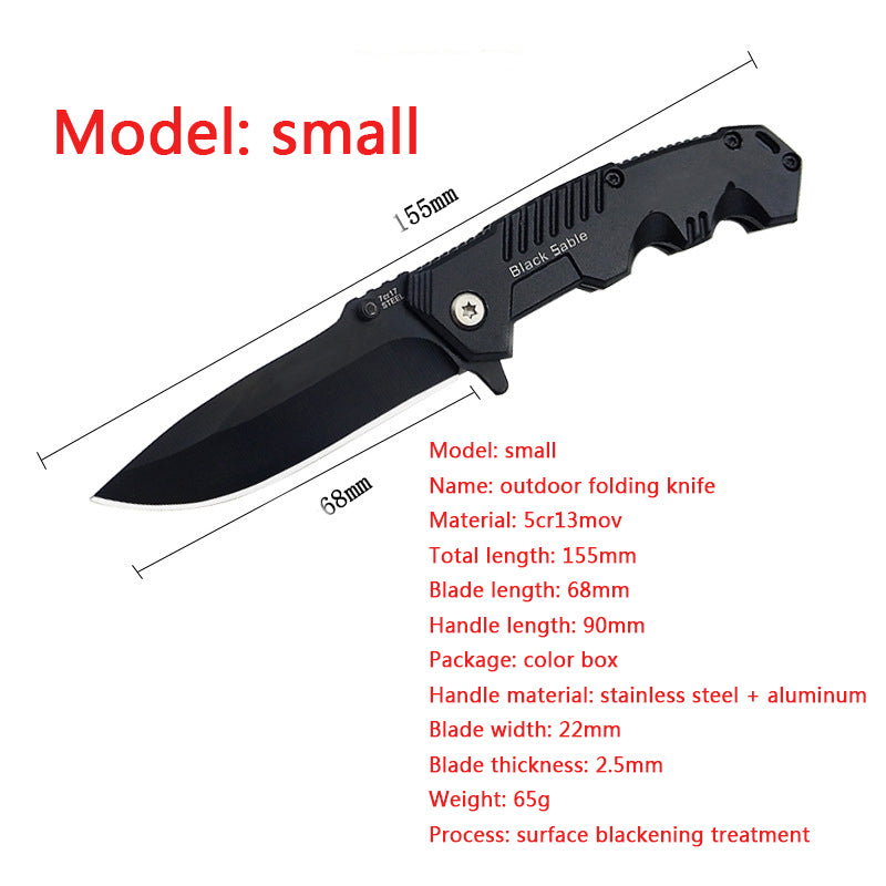 Portable Folding Knife Outdoor Defense Pocket Knives