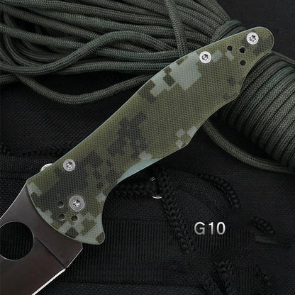 G10 Handle Tactical Folding Knife  Pocket Knives EDC Tool