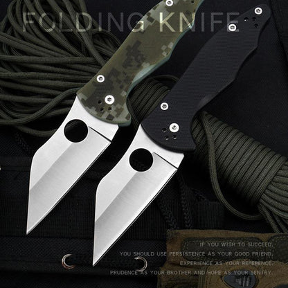 G10 Handle Tactical Folding Knife  Pocket Knives EDC Tool