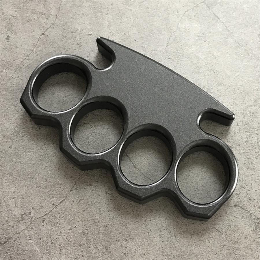 Lightweight 7075 aviation aluminium knuckle duster everyday carry angle