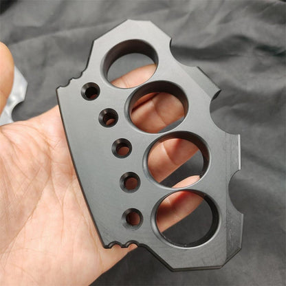 Thickened Non-metallic Knuckle Duster Self-defense EDC Tool