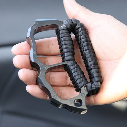 La section de défense de Knuckle Duster fait référence aux outils portables Tiger EDC d'auto-défense pour hommes et femmes