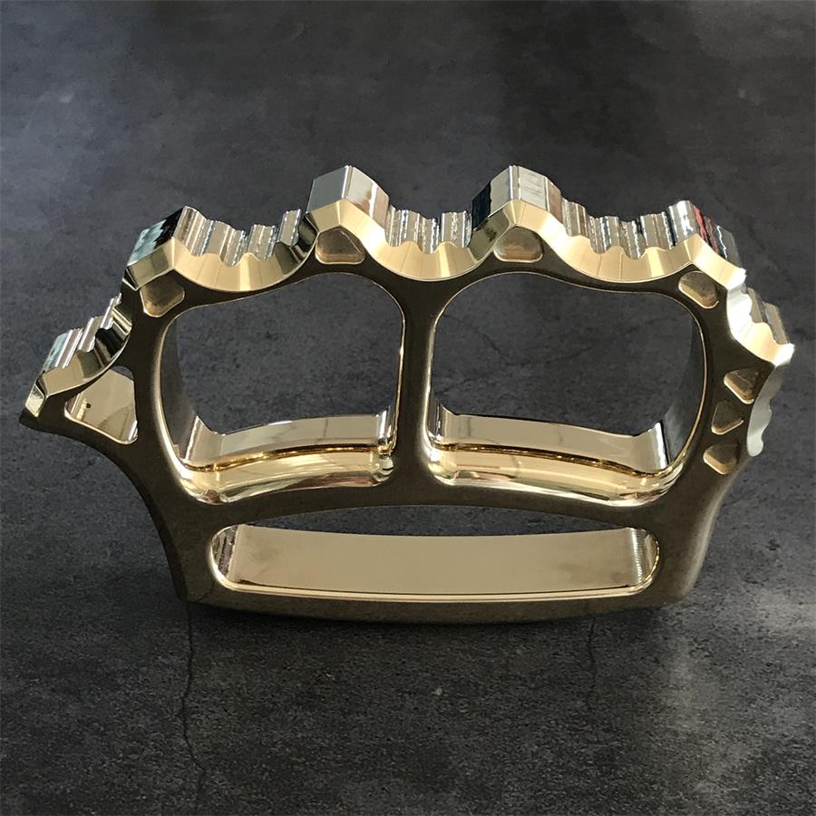 Thickened solid brass knuckle duster solid brass craftsmanship