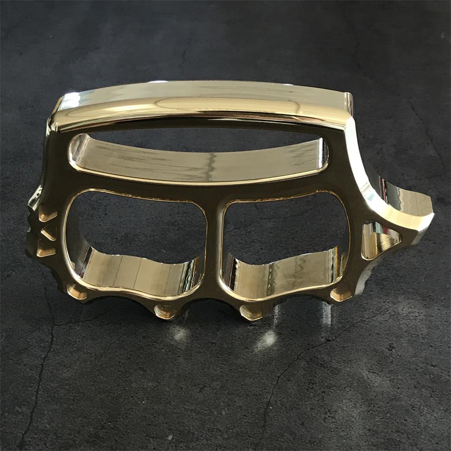 Thickened solid brass knuckle duster solid brass craftsmanship
