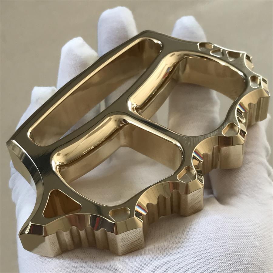 Thickened solid brass knuckle duster solid brass craftsmanship