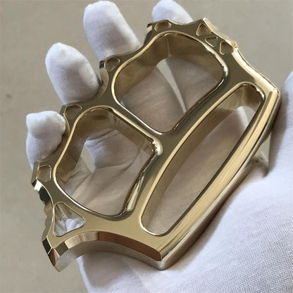 Thickened solid brass knuckle duster solid brass craftsmanship