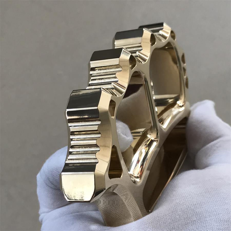 Thickened solid brass knuckle duster product view
