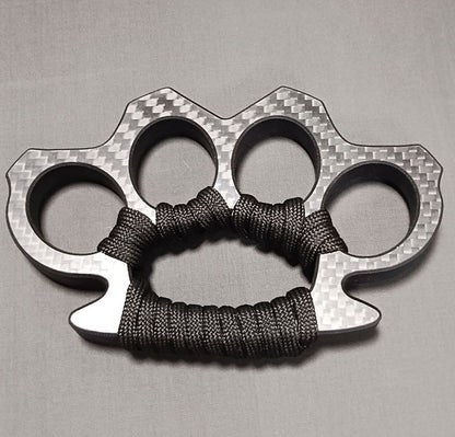 Multi-style Carbon Fiber Knuckle Duster Security Window Breaking EDC Tool