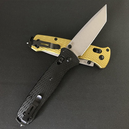 Liome 537 Axis Tactical Folding Knife Aluminum Handle Outdoor Camping Saber Multifunction Survival Safety Pocket Knives EDC Tool