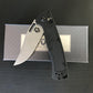 Liome 15535 Axis Folding Knife Nylon Handle Outdoor Portable Saber Camping Survival Tactical Knives Pocket EDC Tool