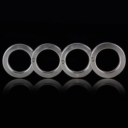 Four Finger Knuckle Duster Stainless Steel Foldable Finger Defense Tool Outdoor Camping Pocket Portable EDC Tool