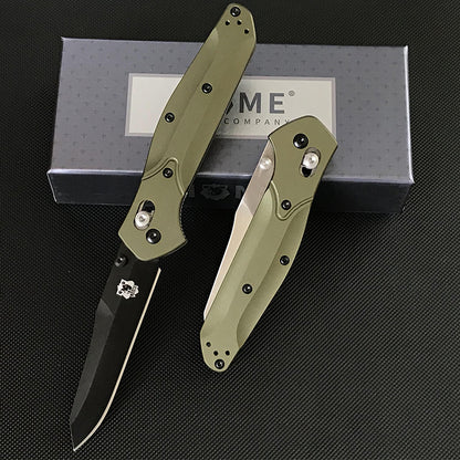 Liome 940 axe couteau pliant poignée en aluminium pêche en plein air chasse sabre sécurité défense couteaux de poche EDC outil