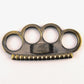 NINJIA MING - Solid Brass Knuckles Duster For Self Defense Window Breaker EDC Supplies