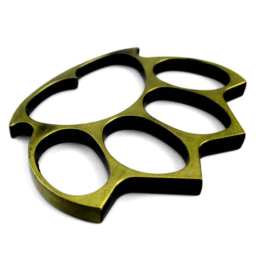 Assassins - Solid Brass Knuckles Duster For Self Defense Window Breaker EDC Supplies