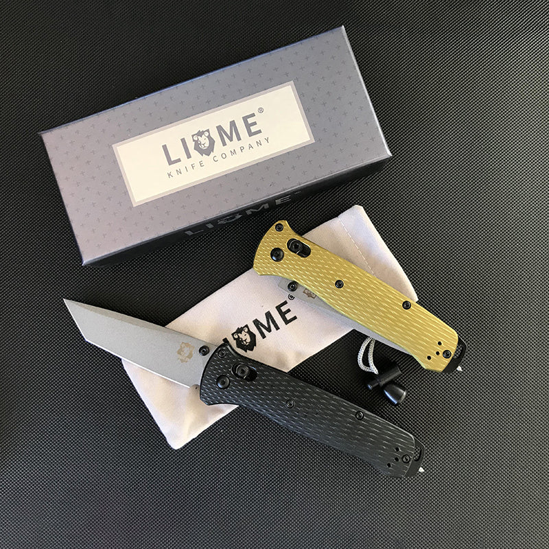 Liome 537 Axis Tactical Folding Knife Aluminum Handle Outdoor Camping Saber Multifunction Survival Safety Pocket Knives EDC Tool