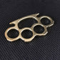 Order - Solid Brass Knuckles Duster For Self Defense Window Breaker EDC Supplies