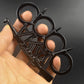 Multi-style Creativity Metal Brass Knuckle Duster Four Finger Tiger Outdoor Camping Safety Defense Life-saving Pocket  EDC Tool